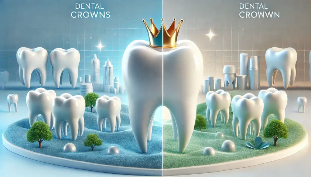 Crowns vs. Fillings – Why Do Dentists Recommend Crowns